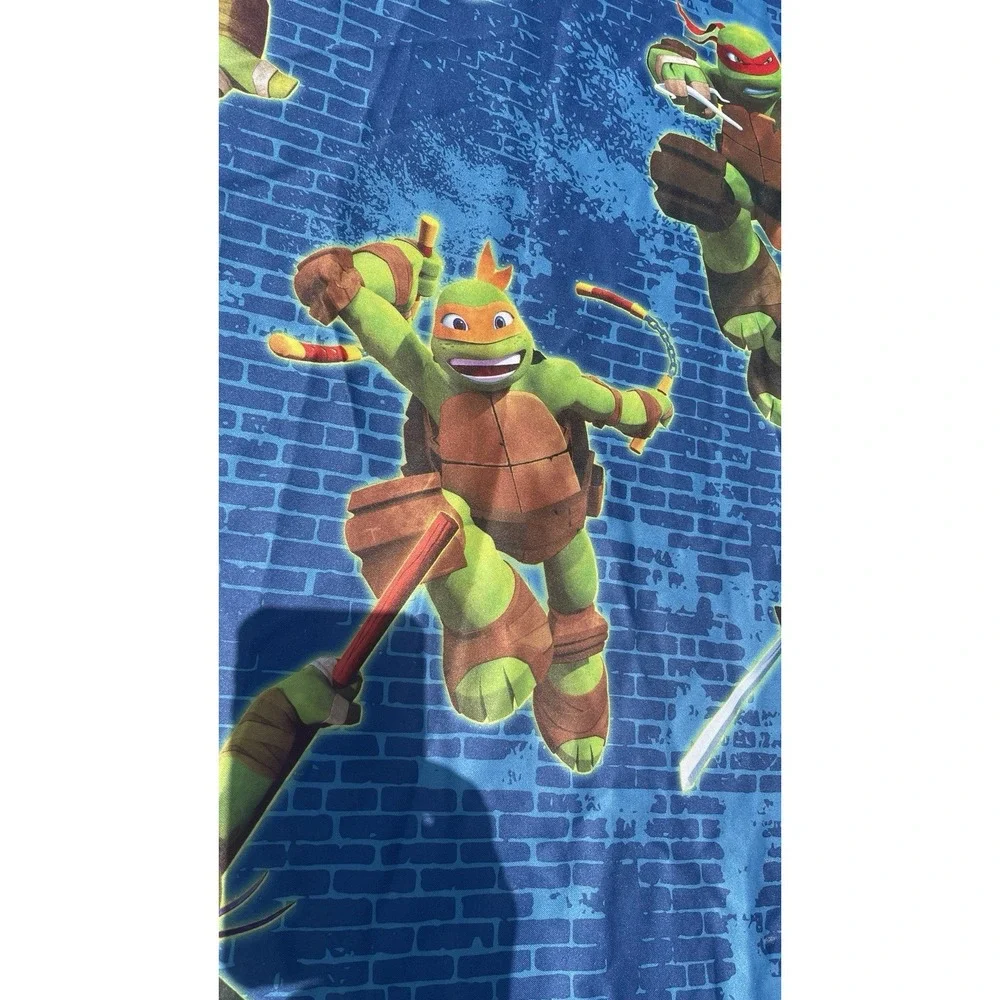Teenage Mutant Ninja Turtles Curtain Panel Set Nickelodeon TMNT 39